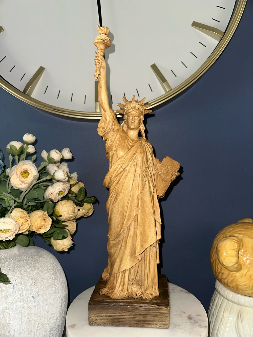 Patriotic Statue of Liberty Figurine XL 19”